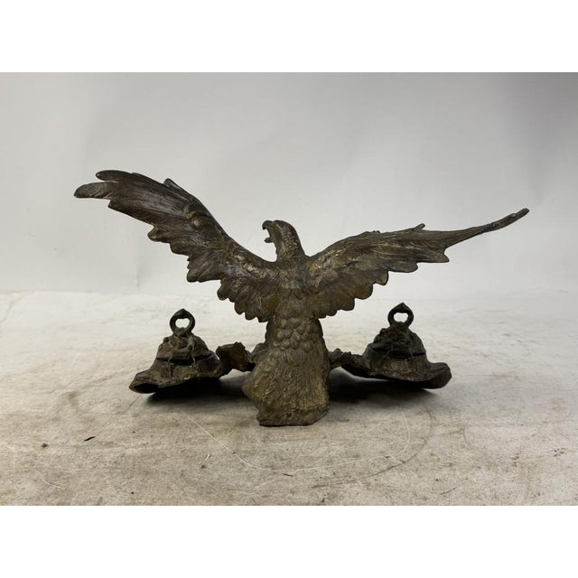 Vintage Bronze Inkwell, 1930s For Sale - Image 4 of 8