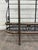 Metal Vintage French Country or Mediterranean Style Wrought Iron Brass Baker’s Rack For Sale - Image 7 of 15