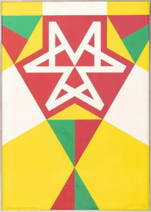 Marcelino Vespeira, Composition, Gouache on Paper
