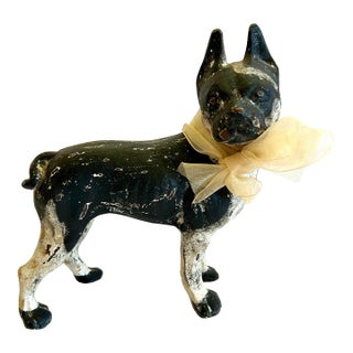 French Papier-Mâché Bulldog For Sale