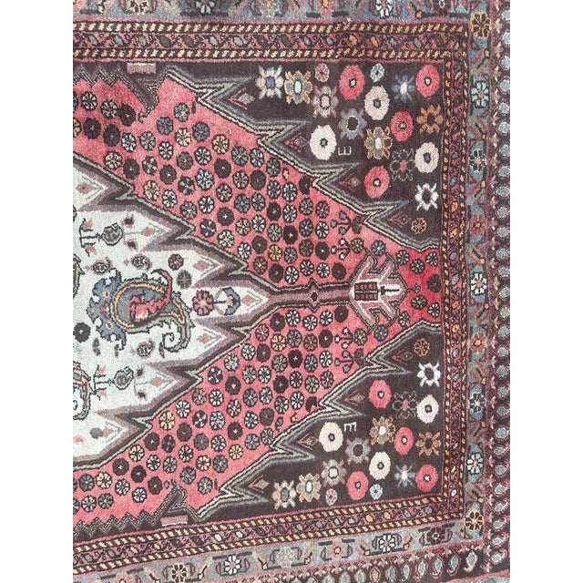 Textile Vintage Hamadan Rug, 1950s For Sale - Image 7 of 18