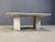 Stone Vintage White Marble Coffee Table, 1970s For Sale - Image 7 of 12