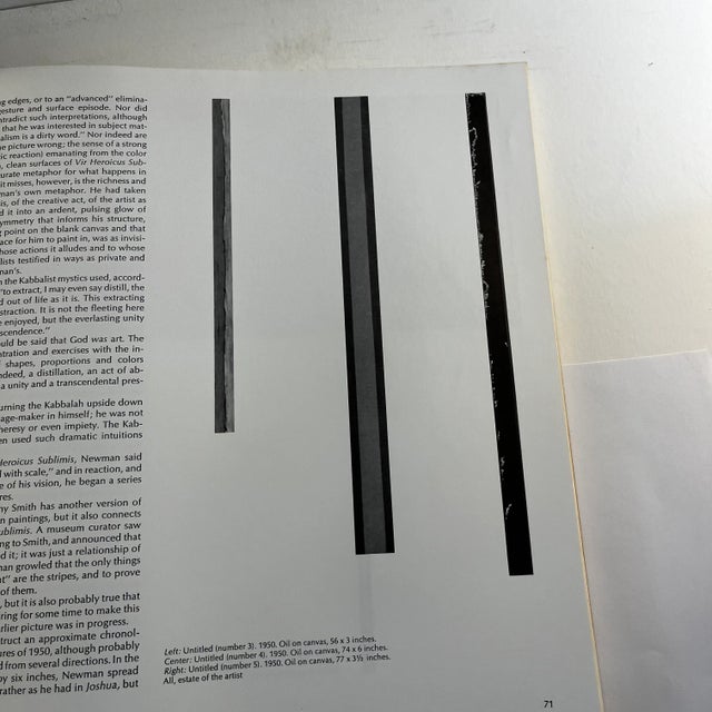 Paper Vintage 1970s Barnett Newman and Mark Tobey Books Set/2 For Sale - Image 7 of 13