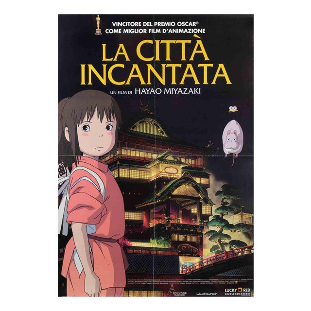 Original Italian La Città Incantata (Spirited Away) Poster, 2003 For Sale