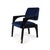 Black Arches Dining Chair in Navy Blue Cotton Velvet from Insidherland For Sale - Image 8 of 8