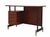 Mid-Century Modern Teak Desk with Brass Handles and Feet from Antonio Ferretti, Italy, 1960s For Sale - Image 3 of 10
