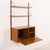 Brown Teak Shleving Wall Unit with Bureau by Poul Cadovius for Cado,1960s For Sale - Image 8 of 18
