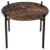 Brown Emperador Marble Single Deck Table by OxDenmarq For Sale
