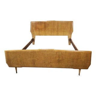 Vintage Maple Double Bed, 1950 For Sale