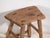 Antique Stool in Elm, 1900s For Sale - Image 3 of 7