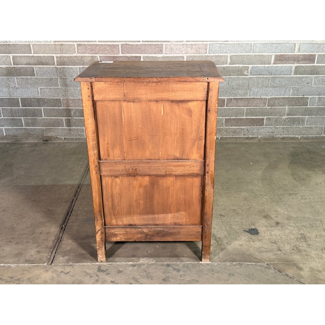 Late 19th Century Late 19th Century French Oak Pedestal Cabinet For Sale - Image 5 of 5