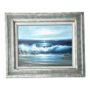 William Lester Stevens Original Seascape Oil Painting