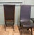 1970s Mid-Century Modern Leather and Oak Fireside Sling Chairs by Pierre Lottier, 1970, Set of 3 For Sale - Image 5 of 8