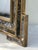 Silver Exquisite Antique Wall Mirror~ Vintage Italian With Original Patina and Gilt Details Circa 1940 For Sale - Image 8 of 12