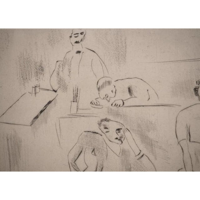 Jules Pascin, At the Ball, Original Engraving For Sale - Image 5 of 7