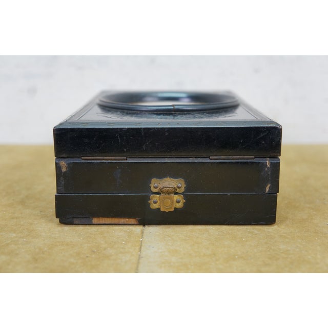 Antique French Napoleon III Stereo Graphoscope Looking Glass Photo Magnifier For Sale - Image 4 of 18