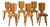 Pierre Chapo "S28" Elm Dining Chairs, Set of 6, 1970s For Sale