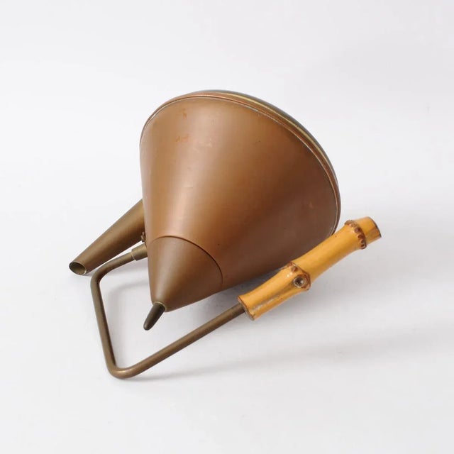 Mid-Century Modern Mid-Century Copper and Brass Teapot, 1960s For Sale - Image 3 of 7