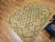 Vintage French Area Rug, Hand-Knotted Wool, Allover Geometric Design, Tan & Black, 6x9 For Sale - Image 4 of 17