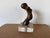 Vintage Piero Banfi Abstract Bronze Female Torso Sculpture on Lucite Base For Sale - Image 11 of 11