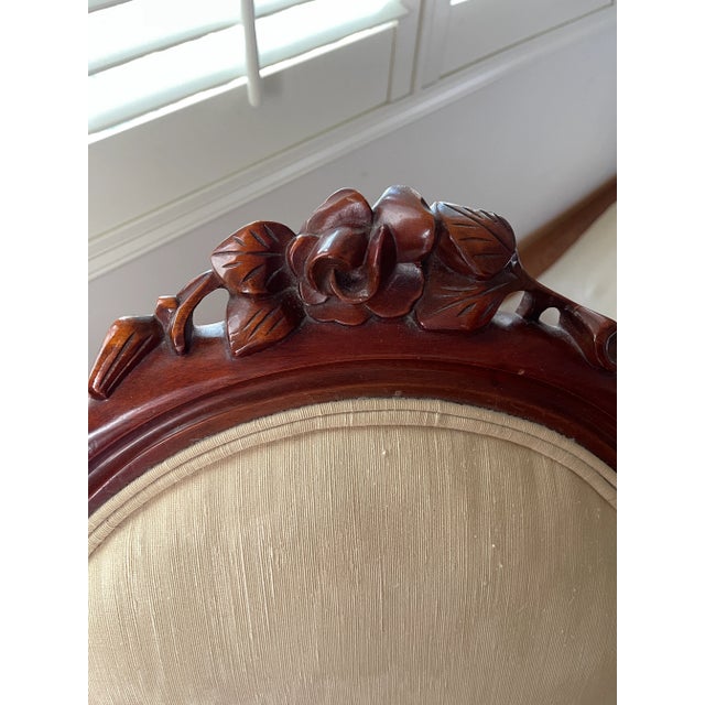 Early 20th Century Mahogany Ocasional Side Chair For Sale - Image 4 of 4