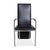 RST Chair Dining Chairs in Black Leather from Ronald Schmitt, Set of 6 For Sale - Image 11 of 12