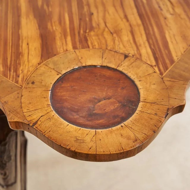 Game Table in Olive Briar For Sale - Image 5 of 12