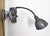 Grey Industrial Gooseneck Scissor Wall Lamp from Elektroinstala, 1960s For Sale - Image 11 of 18