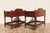 Late 20th Century Pair of Ralph Lauren Mahogany British Colonial Two-Tier Nightstands / Side Tables For Sale - Image 5 of 18