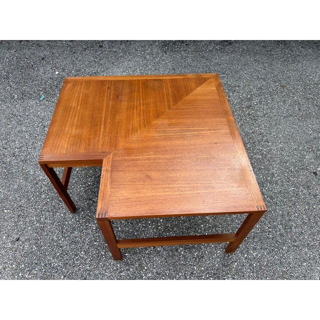 1950s France and Sons ,John Stuart Modular Set Teak-- Framed 4 Pieces For Sale In West Palm - Image 6 of 16
