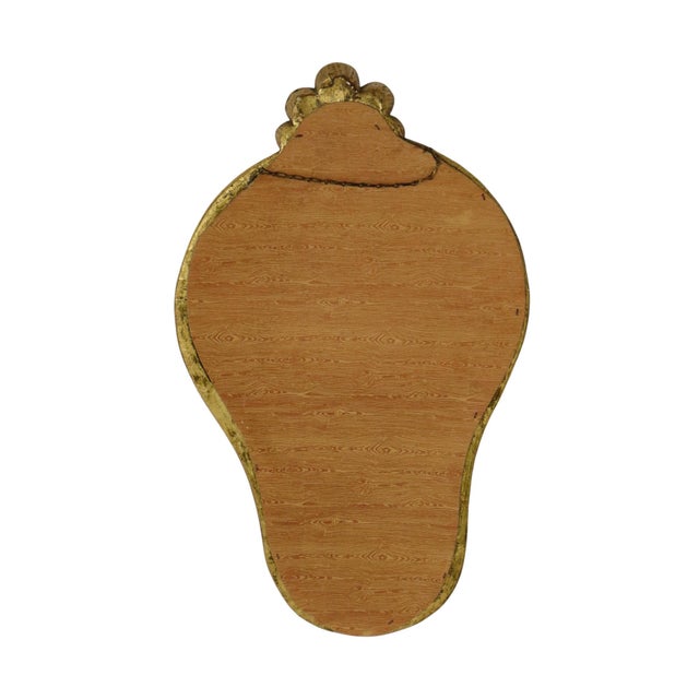 1950s Vintage French Crested Mirror, 1950s For Sale - Image 5 of 15