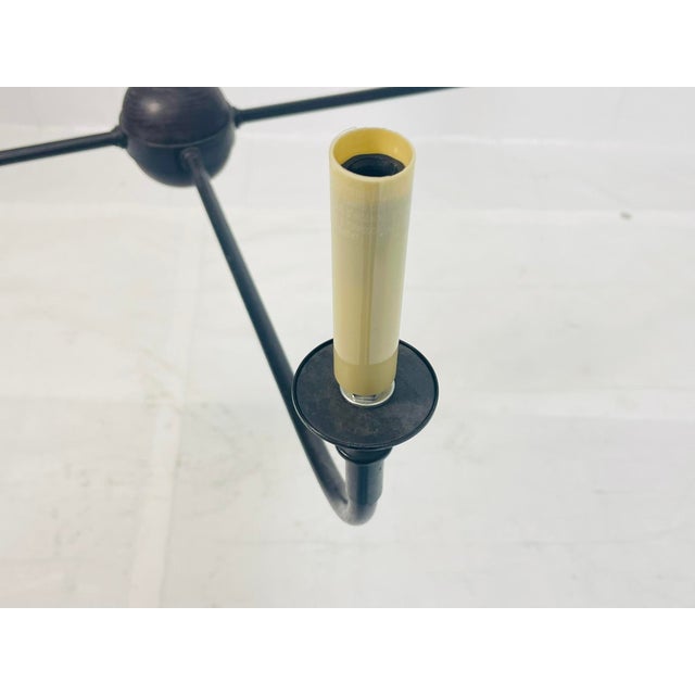 Visual Comfort Thomas O’Brien “Piaf” 5-Light Chandelier Height Adjustable For Sale - Image 9 of 14