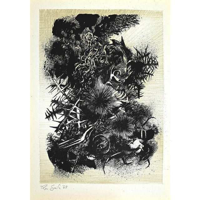 Decadence 4 is an original etching realized by Leo Guida in 1965. The artwork is hand-signed by the artist on the lower...