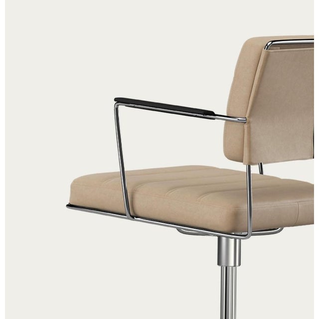 Time Chair in Chrome and Lime by Henrik Tengler for OneCollection For Sale - Image 6 of 13