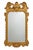 Wood Mid-Century Georgian Style Giltwood Wall Mirror W/ Shell Crest Att. To LaBarge For Sale - Image 7 of 8