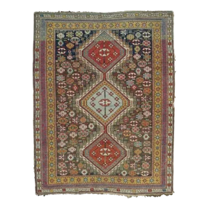 Antique Shirvan Rug 3'9'' x 4'11''
