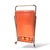 Vintage Orange Serving Cart with Chrome Frame, 1970s For Sale - Image 9 of 10