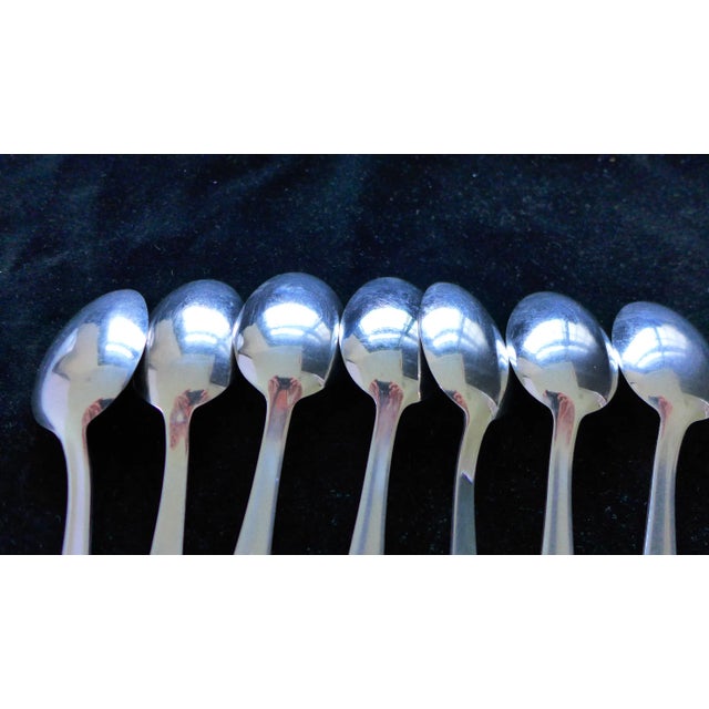 German Carl Mertens Stainless Steel Tablespoons - Set of 7 For Sale - Image 10 of 11