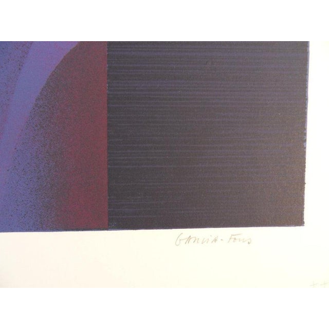 Pierre Garcia-Fons, Woman with a Rose, Lithograph For Sale - Image 4 of 6