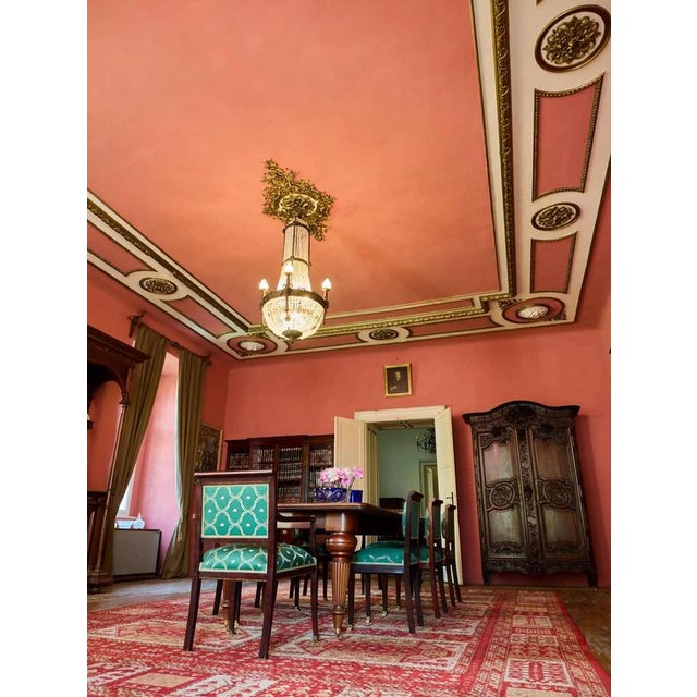 Large Antique Louis XVI Pear Chandelier For Sale - Image 14 of 15