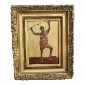 Antique Grand Tour Painting of Hippolyta the Amazon Queen