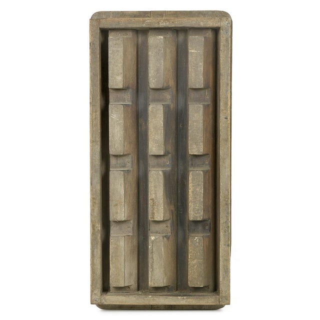 Indian Solid Wood Wall Printing Stamp For Sale - Image 6 of 6