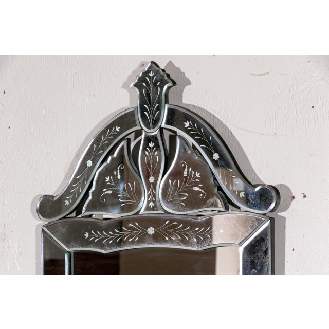 Early 20th Century Venetian Style Tall Wall Mirror For Sale - Image 13 of 17