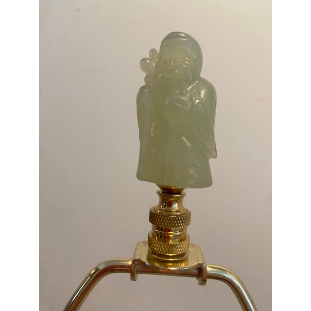 1980s Vintage Hand Painted Red Lamps - a Pair For Sale - Image 5 of 12