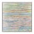 Modern Abstract Colorfield Painting on Canvas Framed 48” Square For Sale