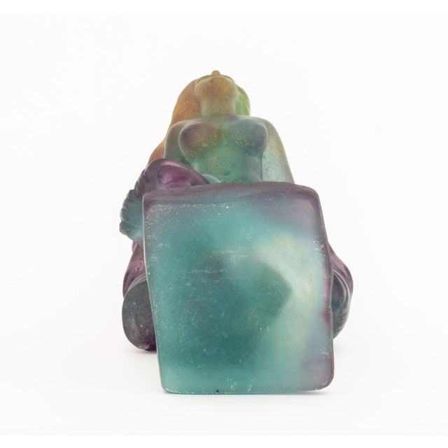 Andre Deluol for Daum Pate-De-Verre Glass Sculpture For Sale - Image 14 of 14