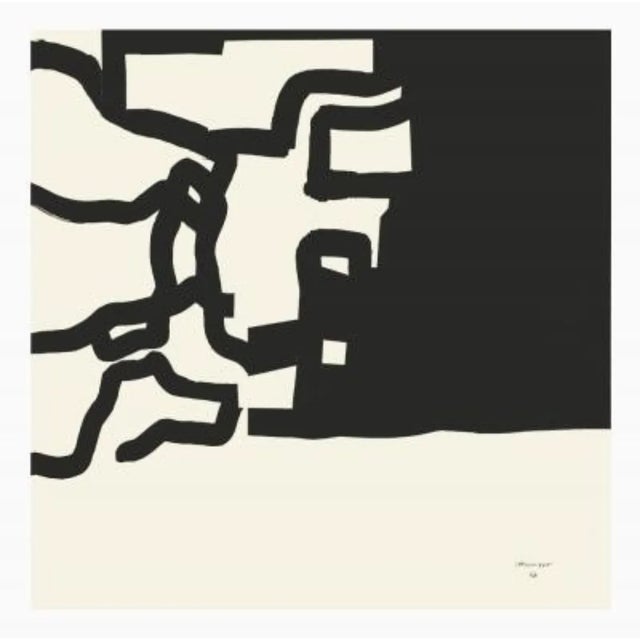 Eduardo CHILLIDA - No title Abstraction, 2011 photolithograph on matt poster paper signed in the plate printed by : Arte...