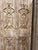 Wood Antique Hand-Carved Double Entry Doors in Distressed Wood Architectural Statement Panels 80x30 For Sale - Image 7 of 7