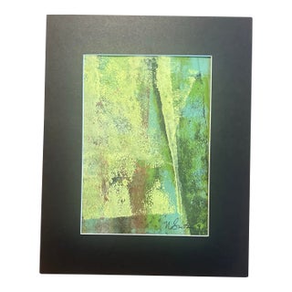 Original Abstract Mixed Media on Paper by Nancy Smith For Sale
