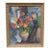 1940s Large French Oil Painting – Floral Still Life With Tulips – Ornate Giltwood Frame – French Art For Sale
